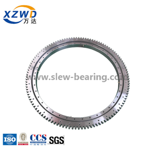 Dents de meulage de couronne d'orientation externe de lumière de vitesse Xuzhou Wanda ISO certifiée